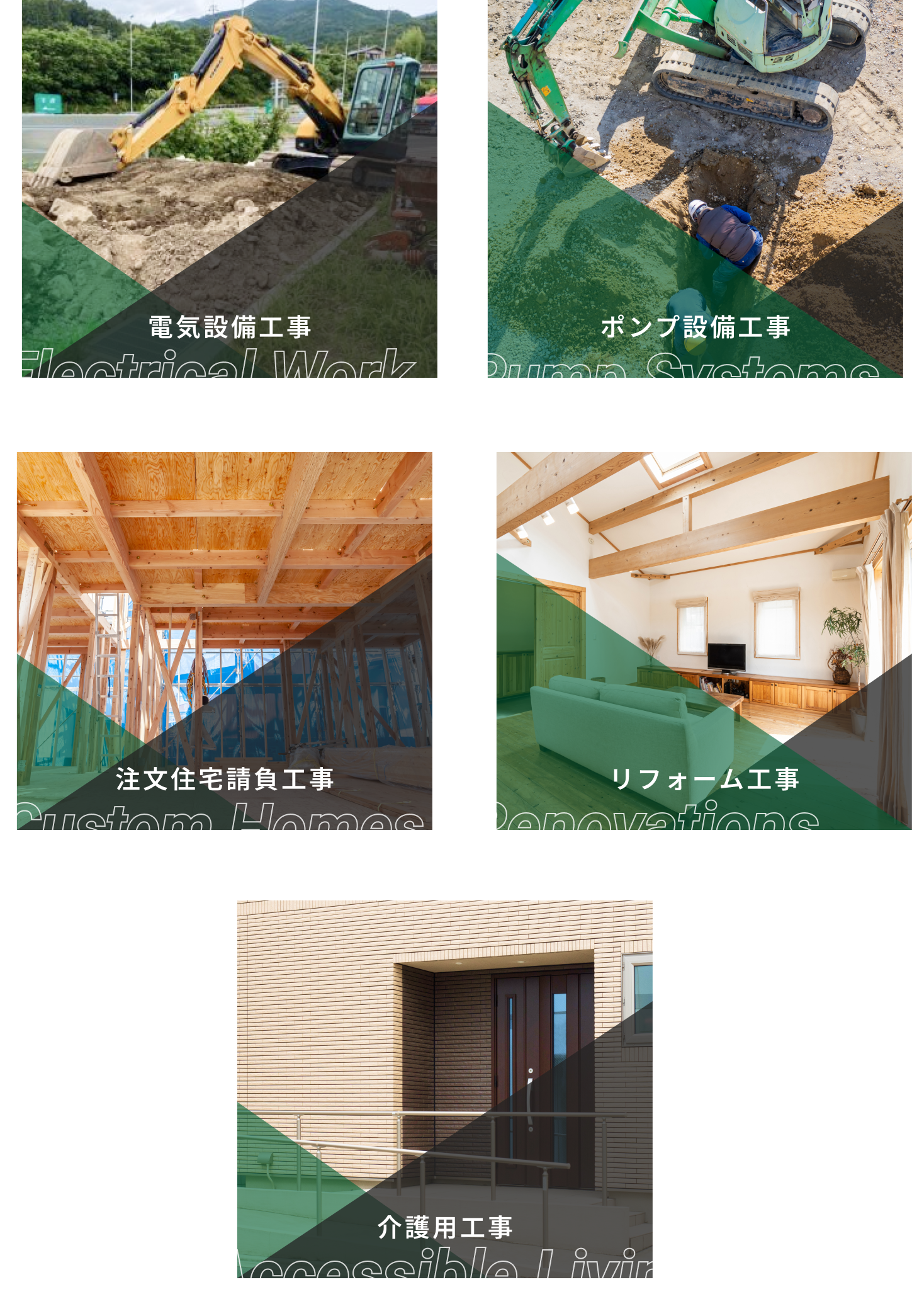 杉野組の仕事